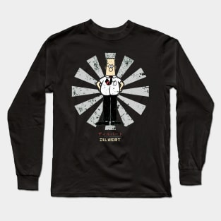 Dilbert Retro Japanese Long Sleeve T-Shirt